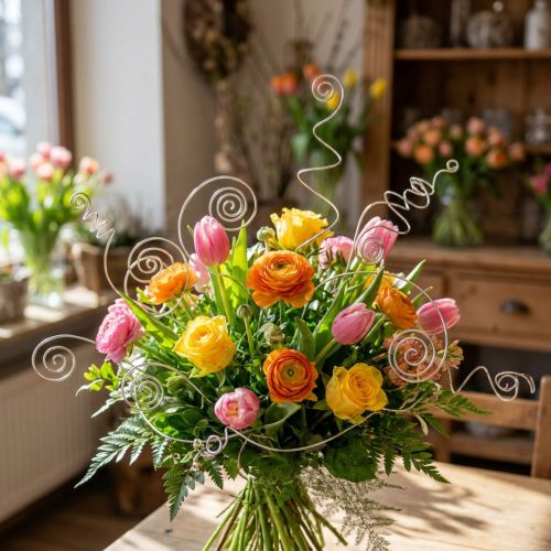 Artikel Aluminiumdraht Silber Ø 2mm Länge 3m für floristische Arbeiten
