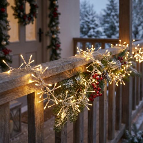 Lichterkette LED 448 Lämpchen 3 m Warmweiß Außengeeignet | Floristik24.at