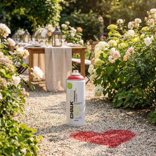 Markierspray Rot Kreidefarbe 400ml Niederdruck Montana | Floristik24.at