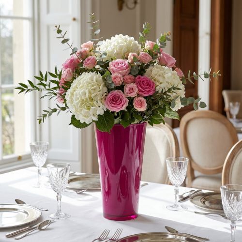 Vase aus Kunststoff Ø29cm H44,5cm Erika | Floristik24.at