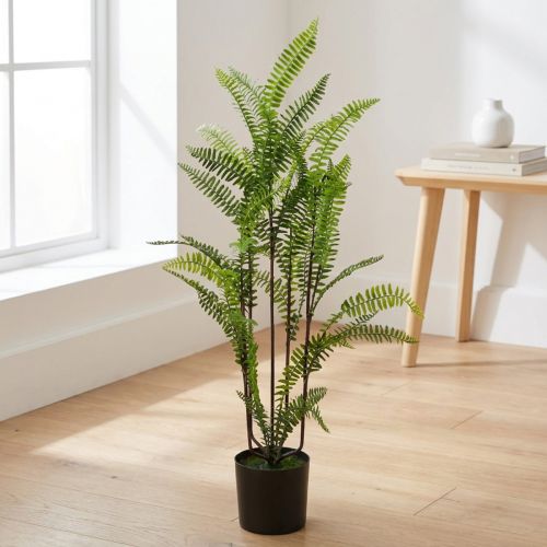 Farn im Topf aus Kunststoff Grün 80cm | Floristik24.at