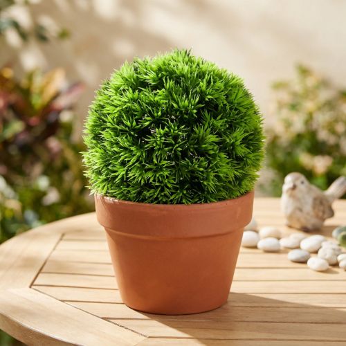 Artikel Graskugel Dekokugel aus Kunststoff Ø18cm Grün