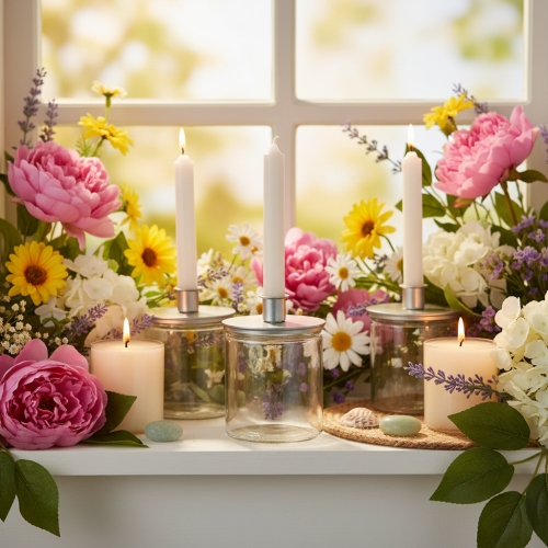 Glaszylinder Vase transparent 10cm 3er-Set für Innenbereich | Floristik24.at