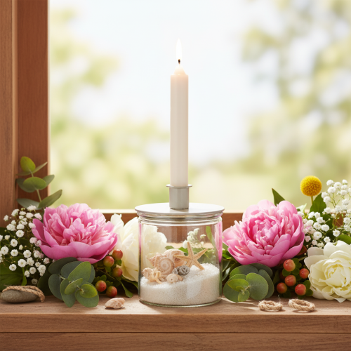 Glaszylinder Vase transparent 10cm 3er-Set für Innenbereich | Floristik24.at