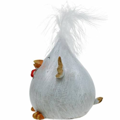 Floristik24 Fröhliches Oster-Küken, Hühnerfigur, Tischdeko, Ostern, Deko-Küken 9cm