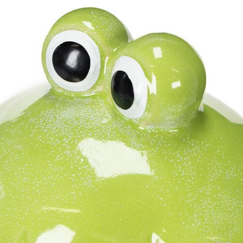 Artikel Frosch Dekofigur süße Keramik Figur für Wohnzimmer Tischdeko 18cm