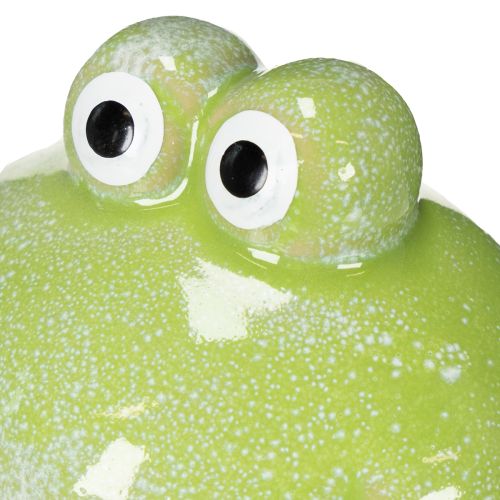 Artikel Deko Frosch Tierfigur aus Keramik für Wohnzimmer Deko und Schreibtischgestaltung 10cm 4St