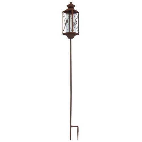 Artikel Gartenlaterne Metall Deko Rost Optik 12cmx12cmx135cm
