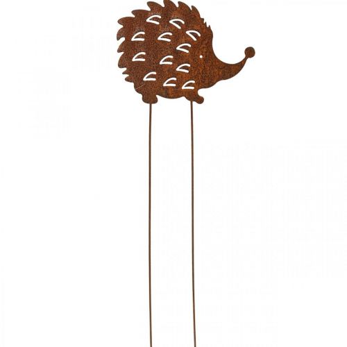 Artikel Gartenstecker Igel Rost Edelrost Deko Beetstecker 20cm