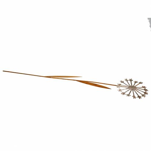 Floristik24 Gartenstecker Pusteblume Edelrost Metall Ø18 H88cm