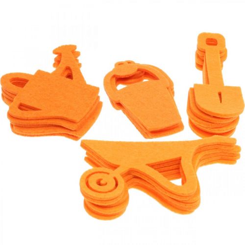 Artikel Gartenwerkzeug Filz Orange 24 St