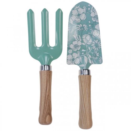 Floristik24 Gartenwerkzeug Set Gartenharke Gartenschaufel 25/28cm