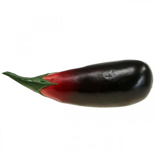 Gemüse Deko Aubergine Lebensmittelattrappe L20cm