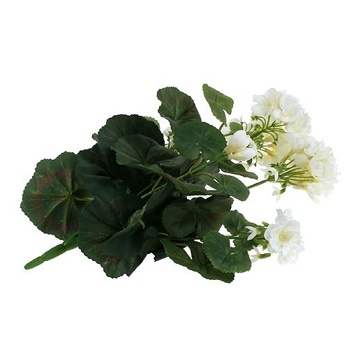 Artikel Geranienbusch Weiß 38cm