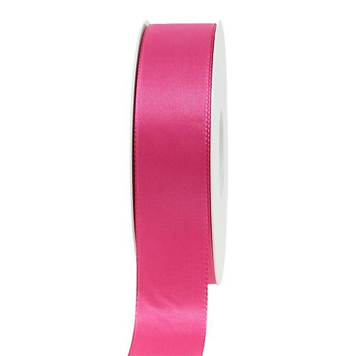 Floristik24 Geschenk- und Dekorationsband 25mm x 50m Pink