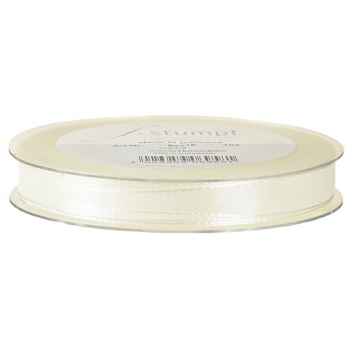 Artikel Geschenk- und Dekorationsband Taftband Creme 15mm 50m