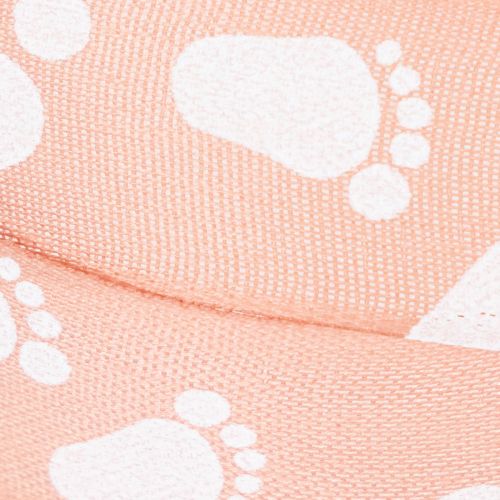 Artikel Geschenkband Baby Füße Deko Taufe Band Rosa 25mm 16m