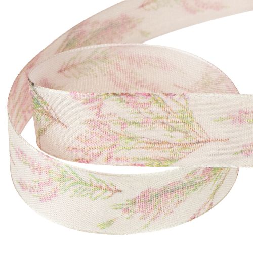 Artikel Geschenkband Band Herbst Heidekraut Stoffband 25mm 20m