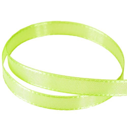 Artikel Geschenkband Limettengrün Dekoband Satinband 8mm 50m