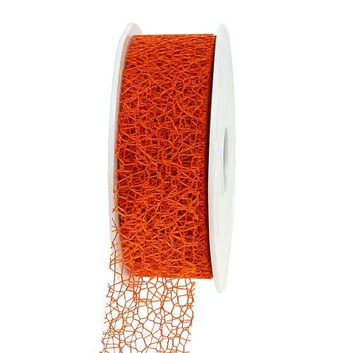 Floristik24 Geschenkband in Orange 3cm 10m