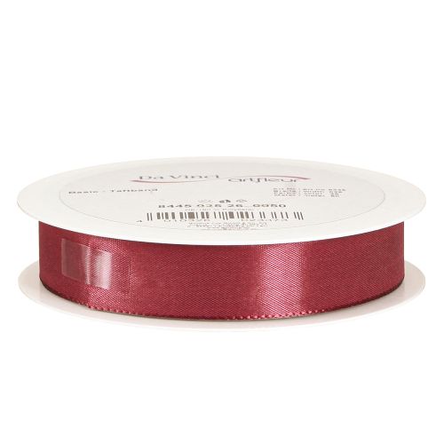 Artikel Geschenkband Taftband Dekoband Bordeaux 25mm 50m