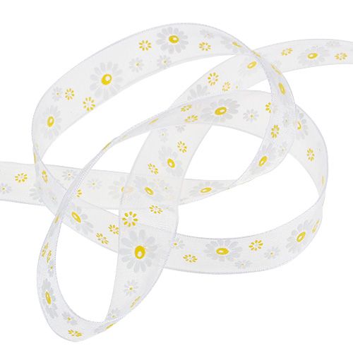 Geschenkband Weiß 20mm 20m | Floristik24.at