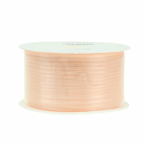 Artikel Geschenk- und Dekorationsband Lachs 6mm 50m