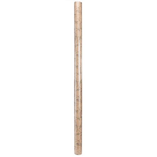 Floristik24 Geschenkpapier Tiere Wald in Braun Blau 70cm x 200cm