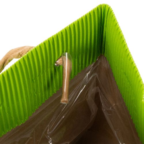 Artikel Geschenktüte Papier Tasche mit Henkeln Farbenfrohe Verpackung 10,5cm 8St