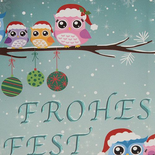 Artikel Geschenktüte "Frohes Fest" 11cm x 13,5cm