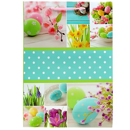Floristik24 Geschenktüte Oster-Motiv 18cm x 23cm 1St