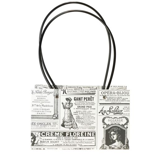 Artikel Hochwertige Geschenktaschen mit Pariser Print für exklusive Präsentverpackung