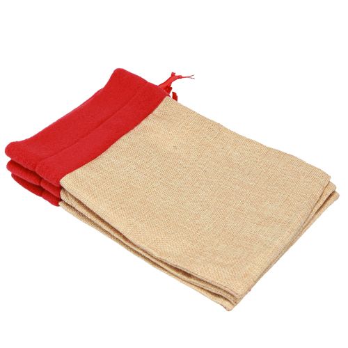 Artikel Geschenktüten Weihnachten Nikolaus Jute Optik 20×23cm 3St