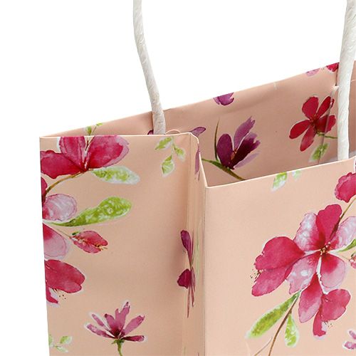 Artikel Geschenktüten mit Blumen 20cm x 11cm x 25cm 6 St