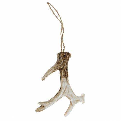 Artikel Weihnachtsanhänger Deko Geweih Christbaumschmuck 7cm 8 St