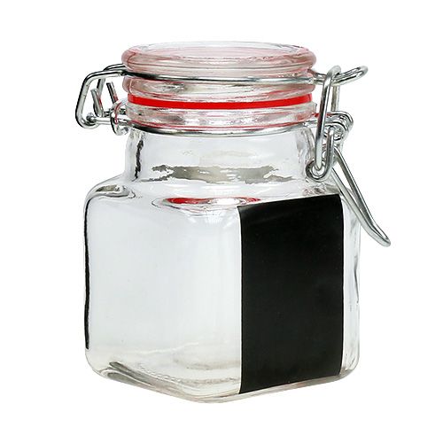 Gewürzgläser mit Beschriftungsfeld Ø4cm H7cm 4St