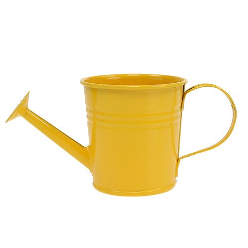 Floristik24 Gießkanne Ø5,5cm H5,5cm 12St. Gelb/Grün/Weiß