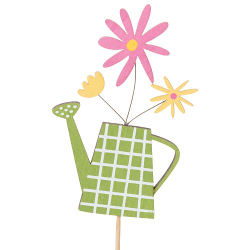 Artikel Gießkannenstecker für frühlingshafte Dekoration im Garten oder Blumentöpfen 12St
