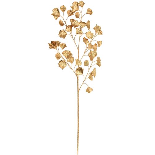 Artikel Gingko Zweig Deko Kunstpflanze Bronze Glitter 84cm