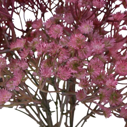 Floristik24 Gipskraut Gypsophila Schleierkraut künstlich Pink 35cm 5 St