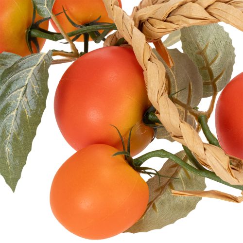 Artikel Tomaten Girlande Kunstpflanze Dekorative Rebe naturgetreue Wohnzimmer Deko 135cm