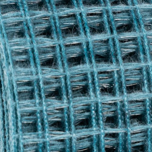 Dekoband Gitterband 4,5 cm breit Blau 10 m für Bastel- und Dekoarbeiten | Floristik24.at