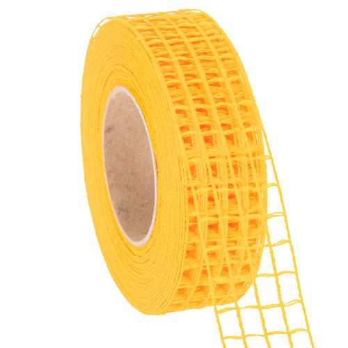 Gitterband Dekoband aus Kunststoff 7 Rollen 3cm x 10m Bunt sortiert | Floristik24.at