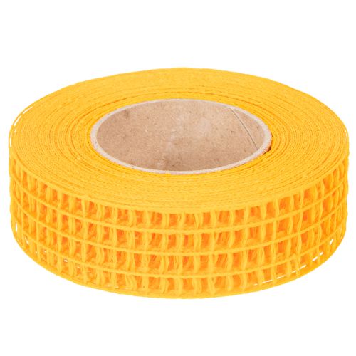 Gitterband Dekoband aus Kunststoff 7 Rollen 3cm x 10m Bunt sortiert | Floristik24.at