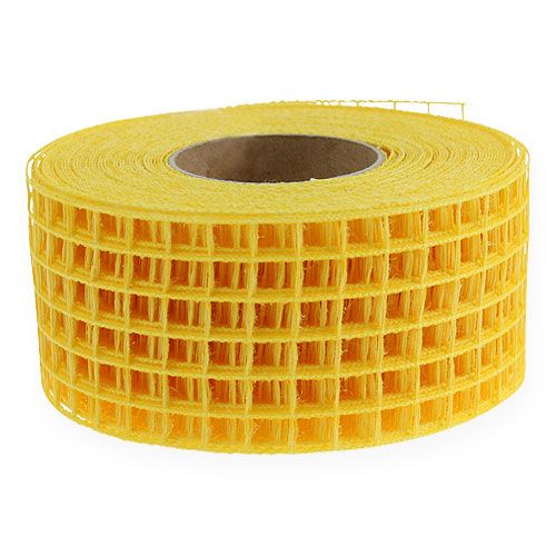 Gitterband 4,5cm x 10m Gelb