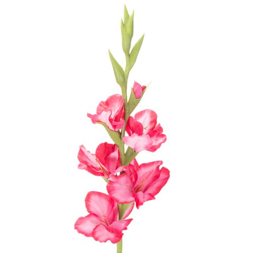 Künstliche Gladiole aus Kunstseide 88cm Pink für Innenbereich bestellen | Floristik24.at