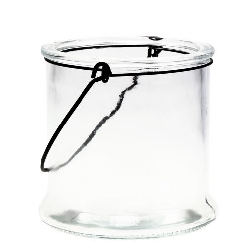 Artikel Windlicht Glas zum Hängen Ø12cm H12,5cm 2St