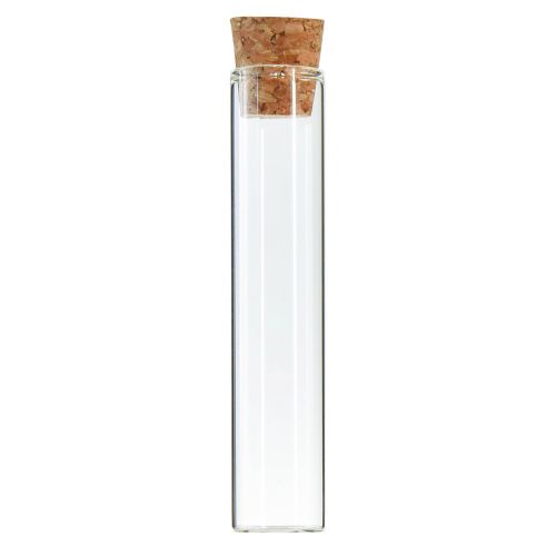 Artikel Reagenzglas Deko Glasröhrchen Kork Mini Vasen H13cm 24 St