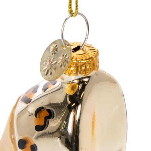 Glasschuh-Ornamente mit