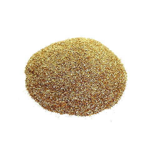 Floristik24 Glitter Flimmer zum Basteln gold 115g